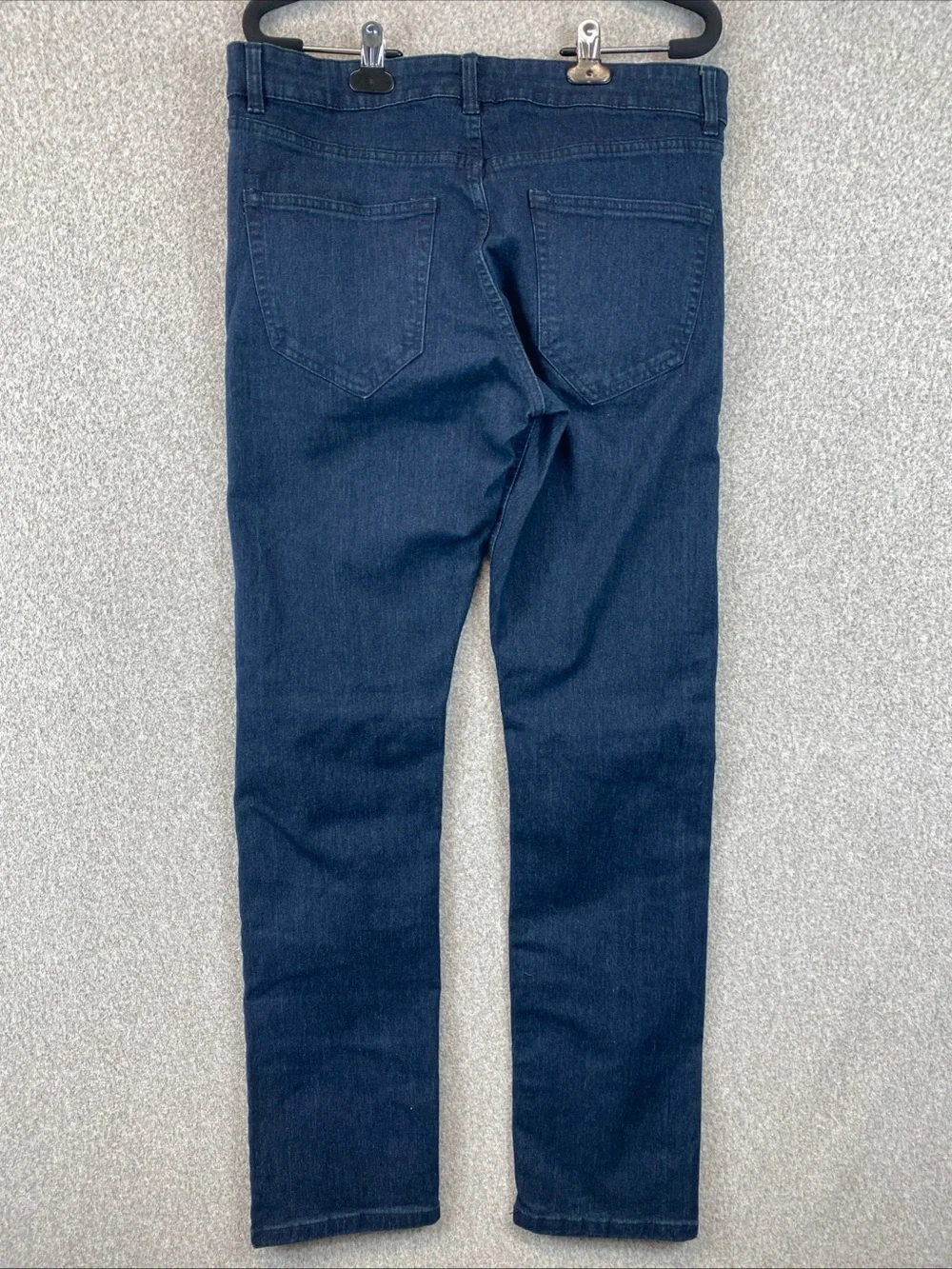 Jachs New York Straight Leg jeans Mens 32x30 Dark Wash Cotton Spandex